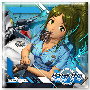 ザンキゼロ スクエア缶バッジ 玖保田ゼン[ユニオンクリエイティブ