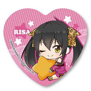 アイドルマスター シンデレラガールズ セガ プライズ缶バッジ 的場梨沙 アイドルマスター シンデレラガールズ 公式ホログラム缶バッジ