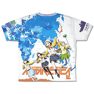 宇宙よりも遠い場所 両面フルグラフィックTシャツ/XL