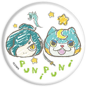 缶バッジ「妖怪ウォッチ ぷにぷに」01/ジバニャン＆コマさん(グラフ