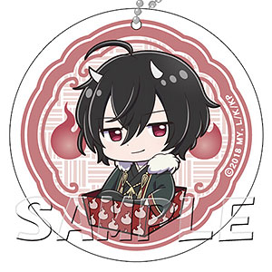 箱入り！かくりよの宿飯 フェルトコースターキーチェーン 大旦那