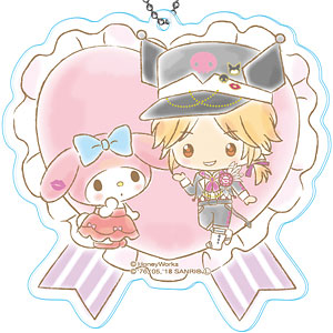 ハニーワークス×マイメロディ アクリルキーチェーン 愛蔵＆マイメロディ
