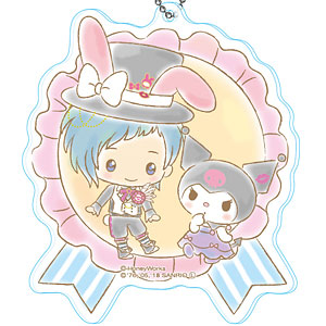 ハニーワークス×マイメロディ アクリルキーチェーン 勇次郎＆クロミ
