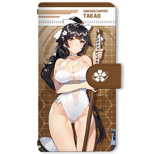 アズールレーン ブックスタイルスマホケース Lサイズ Ver.3 デザイン01(高雄)