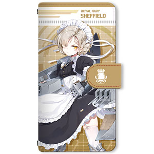 アズールレーン ブックスタイルスマホケース Lサイズ Ver.3 デザイン06(シェフィールド)