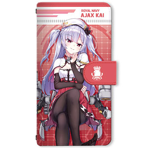 アズールレーン ブックスタイルスマホケース Lサイズ Ver.3 デザイン07(エイジャックス改)