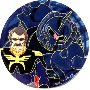 機動戦士ガンダム 彫金メタルアートステッカー ランバ・ラル＆グフ