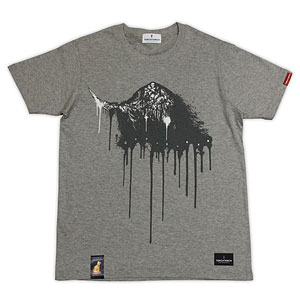 ダークソウル × TORCH TORCH/ 墓王ニトのTシャツ： ヘザーグレー XXLサイズ
