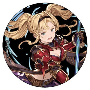 グラブル カリオストロ 缶バッジ ヴァーサスの通販 by 四葉's