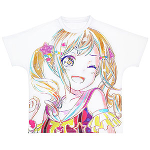 バンドリ！ ガールズバンドパーティ！ Ani-Art フルグラフィックTシャツ 市ヶ谷有咲 (Poppin’Party)/ L