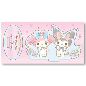 アクリルフィギュア HoneyWorks × My Melody マイメロディ・クロミ