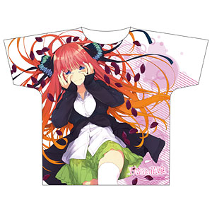 五等分の花嫁 フルグラフィックTシャツ 中野四葉[コンテンツ