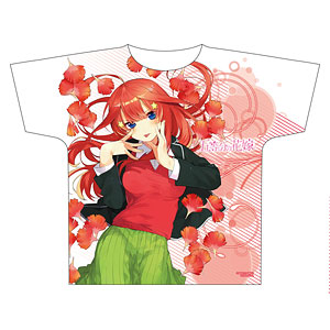 五等分の花嫁 フルグラフィックTシャツ 中野四葉[コンテンツシード