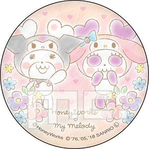 HoneyWorks × My Melody BIG缶バッジ クマパン