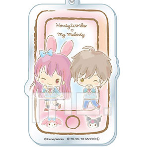 HoneyWorks × My Melody スマホキーホルダー あかり＆蒼太