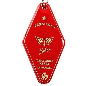 ペルソナ5 ヴィンテージアクリルキーホルダー(ジョーカー)