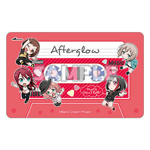 BanG Dream！ ガルパ☆ピコ ICカードステッカー Afterglow