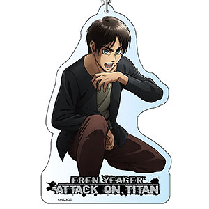 進撃の巨人 デカキーホルダー エレン・イェーガー A