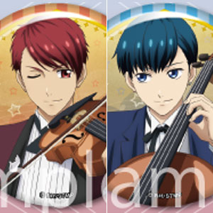 スタミュ』 缶バッジセット～Music☆Festa～「空閑愁＆虎石和泉