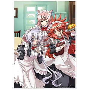戦姫絶唱シンフォギアXD UNLIMITED ビジュアルアクリルプレート メイドでお仕事(クリス＆マリア＆奏)