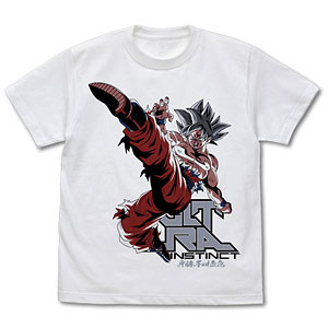 ドラゴンボール超 身勝手の極意 悟空 Tシャツ/WHITE-L