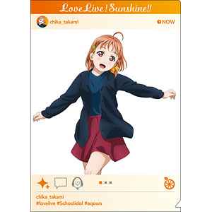 ラブライブ！サンシャイン！！ 透けクリアファイル 高海千歌 私服