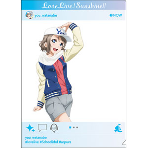 ラブライブ！サンシャイン！！ 透けクリアファイル 渡辺曜 私服