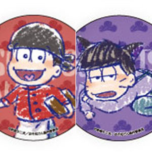 缶バッジ「おそ松さん」03/ボックス 場面写Ver.(グラフアート) 6個入りBOX