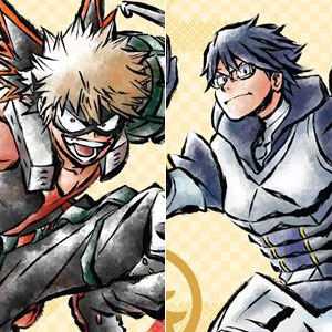 僕のヒーローアカデミア 和紙クリアファイルセット 爆豪＆飯田