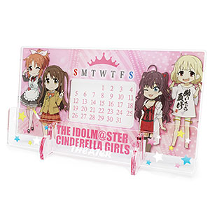 アイドルマスター シンデレラガールズ劇場 卓上アクリル万年カレンダー(キュート)