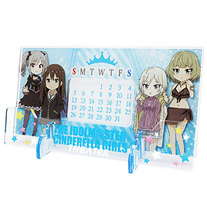 アイドルマスター シンデレラガールズ劇場 卓上アクリル万年カレンダー(クール)