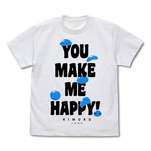 転生したらスライムだった件 みんなのリムル様 Tシャツ/WHITE-S