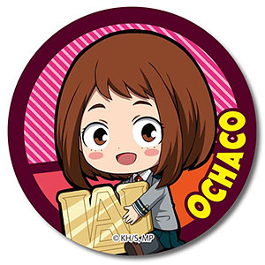 ぎゅぎゅっと缶バッチ 僕のヒーローアカデミア 制服ver. 麗日お茶子