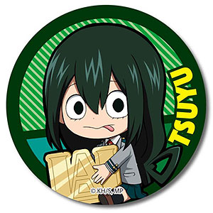 ぎゅぎゅっと缶バッチ 僕のヒーローアカデミア 制服ver. 蛙吹梅雨