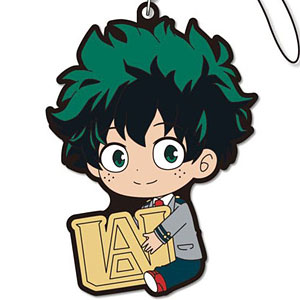 ぎゅぎゅっとラバーストラップ 僕のヒーローアカデミア 制服ver. 緑谷出久