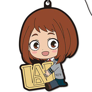 ぎゅぎゅっとラバーストラップ 僕のヒーローアカデミア 制服ver. 麗日お茶子
