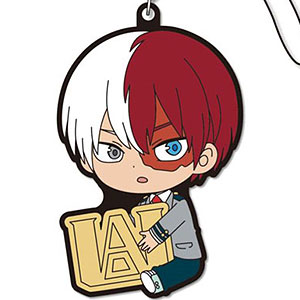 ぎゅぎゅっとラバーストラップ 僕のヒーローアカデミア 制服ver. 轟焦凍