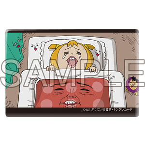 ポプテピピック スクエア缶バッジ F