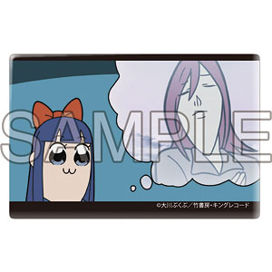 ポプテピピック スクエア缶バッジ G