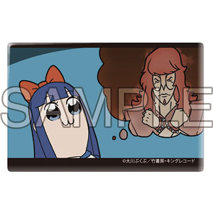 ポプテピピック スクエア缶バッジ H