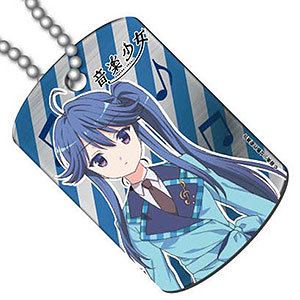 『音楽少女』 メタルアートドッグタグ 熊谷絵里
