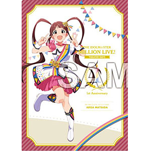 ミリオンライブ 松田亜利沙　tシャツ　アイドルちゃんのいいところ7選　あみあみ アイドルマスターミリオンライブ！ 両面フルグラフィックTシャツ