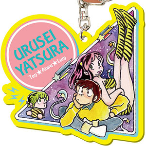 「うる星やつら」 カラーアクリルキーホルダー 03 ラム・あたる・テン