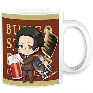 文豪ストレイドッグス DEAD APPLE コーヒーカップ　太宰治　中原中也 bungosd_Tcard_acblock_04_nakah