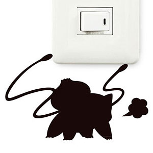 ポケットモンスター ウォールステッカー WallStory フシギダネ