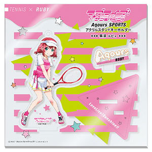 ラブライブ Aqours 9周年展示会 アクリルスタンド キーホルダー 津島善子 ラブライブ! サンシャイン‼︎ Aqours SPORTS 津島善子 - メルカリ
