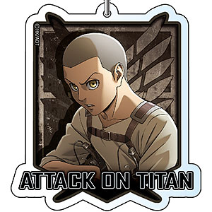 進撃の巨人 クリスタ・レンズ ドッグタグ アクリルキーホルダー アクキー 進撃の巨人 クリスタ・レンズ ドッグタグ アクリルキーホルダー