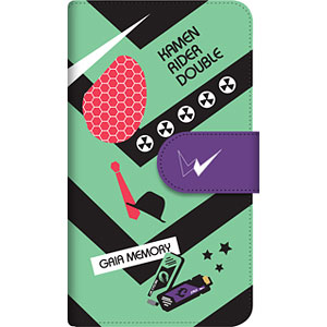 平成仮面ライダーシリーズ ダイアリースマホケース for マルチサイズ[L] 02 仮面ライダーダブル