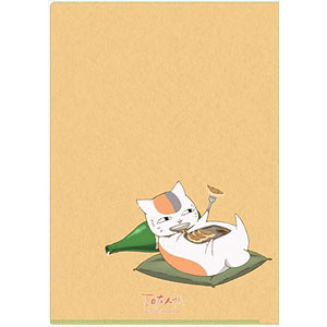 夏目友人帳 描き下ろし お酒のおとも(餃子) A4クリアファイル