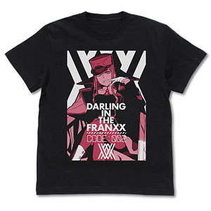 ダーリン・イン・ザ・フランキス ゼロツー Tシャツ/BLACK-M[コスパ